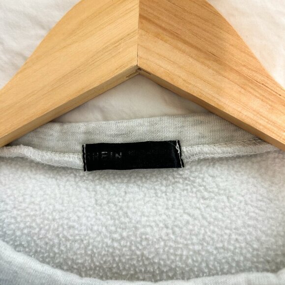 SHEIN Gray Texas Graphic Sweatshirt Women’s Medium USA Flag Pullover Crewneck - Picture 4 of 7